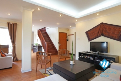 Three bedroom duplex apartment for rent in Hoan Kiem district